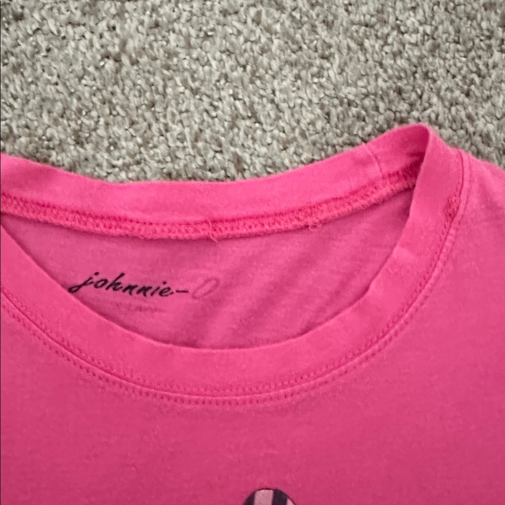 johnnie-O vintage Pink Short Sleeve Tee - Picture 2 of 3